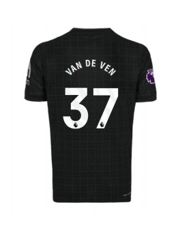 Billige Tottenham Hotspur Micky van de Ven #37 Bortedrakt 2025-26 Kortermet